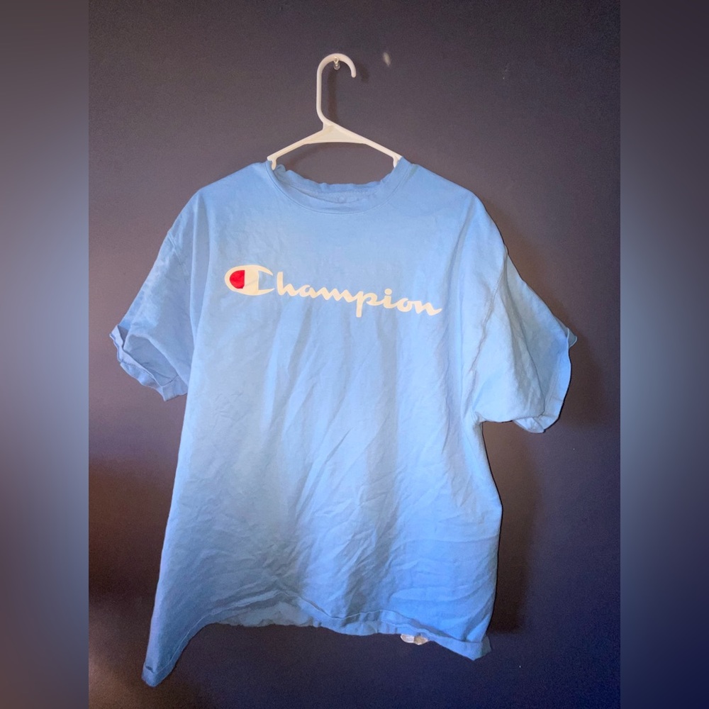 Vintage Blue Champion Tshirt